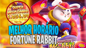 melhor horário para jogar fortune rabbit hoje